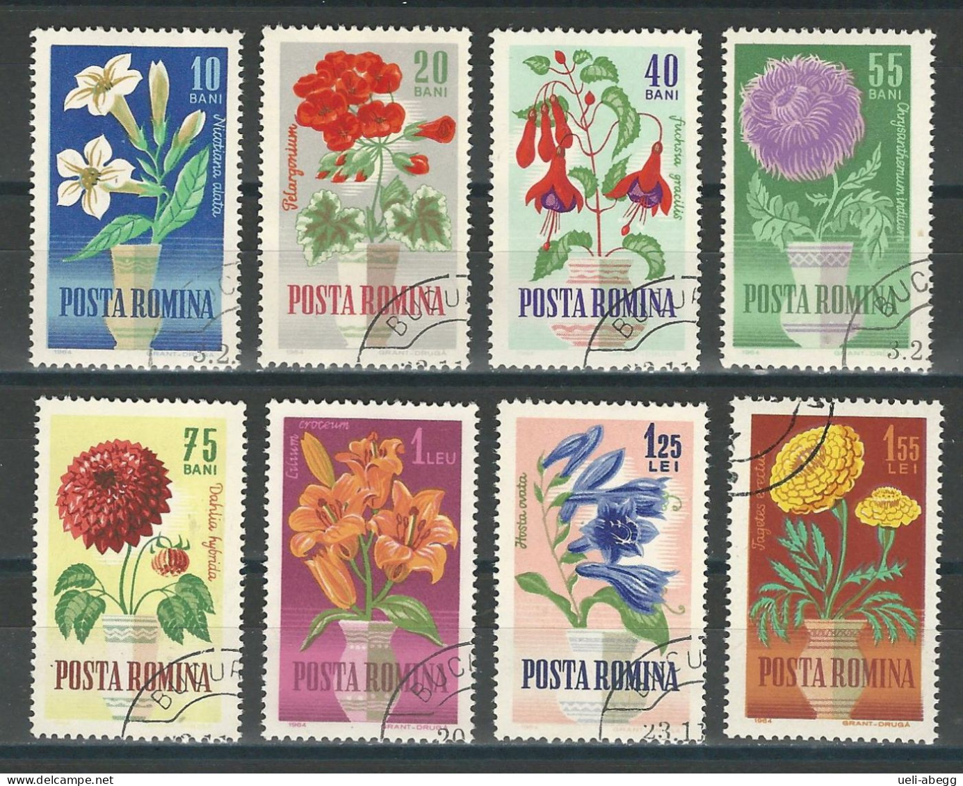 Rumänien Mi 2268-75 O - Used Stamps