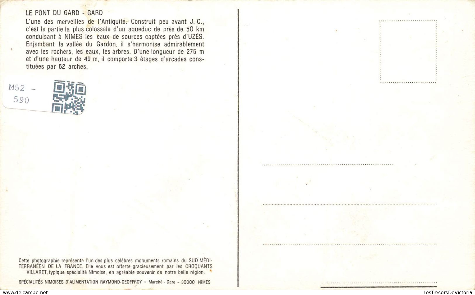 FRANCE - Vers Pont Du Gard - Le Pont Du Gard - Carte Postale - Other & Unclassified