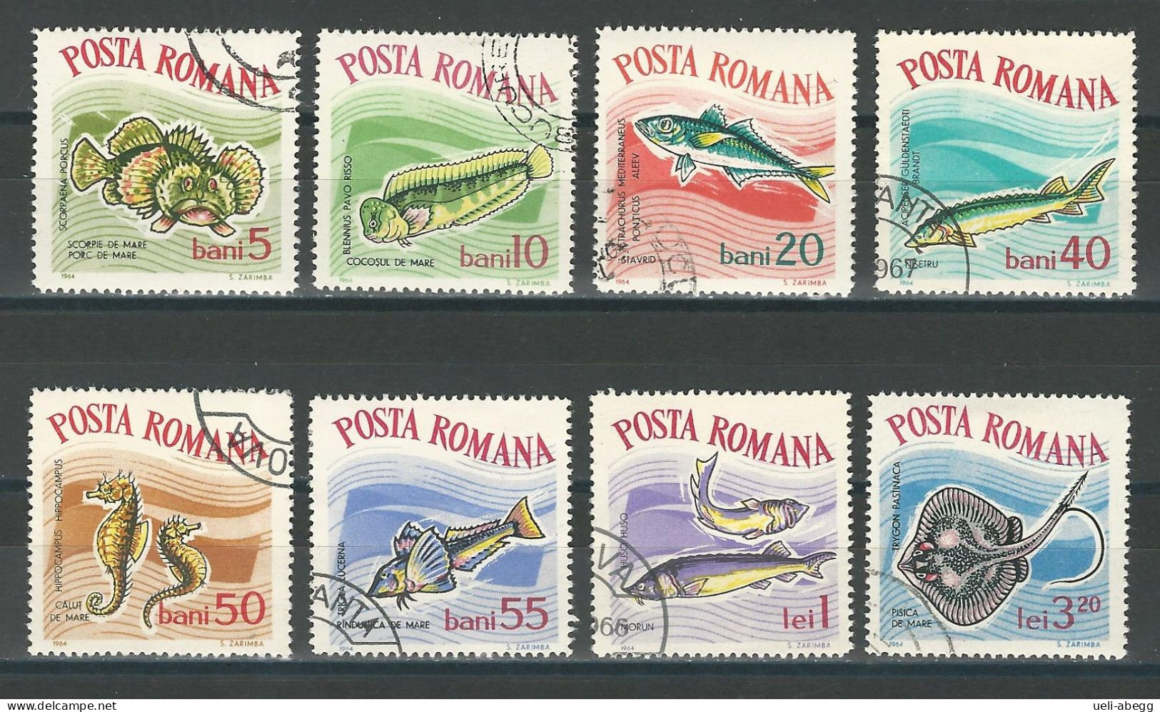 Rumänien Mi 2280-87 O - Used Stamps