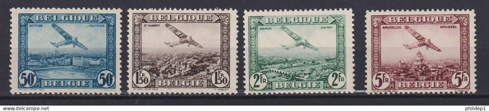 Belgique COB N° PA1/4 **, MNH, Neuf(s). Fraîcheur Postale. TTB !!!! Voir Scans Agrandis - Neufs