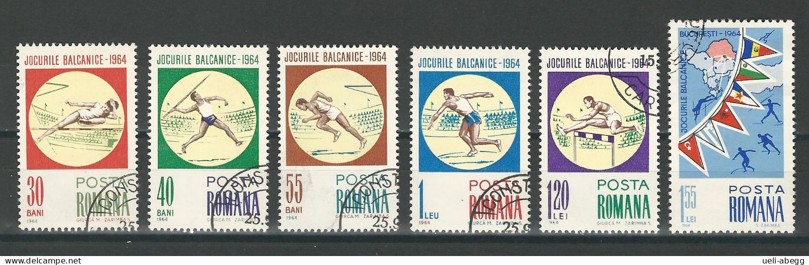 Rumänien Mi 2299-2304 O - Used Stamps