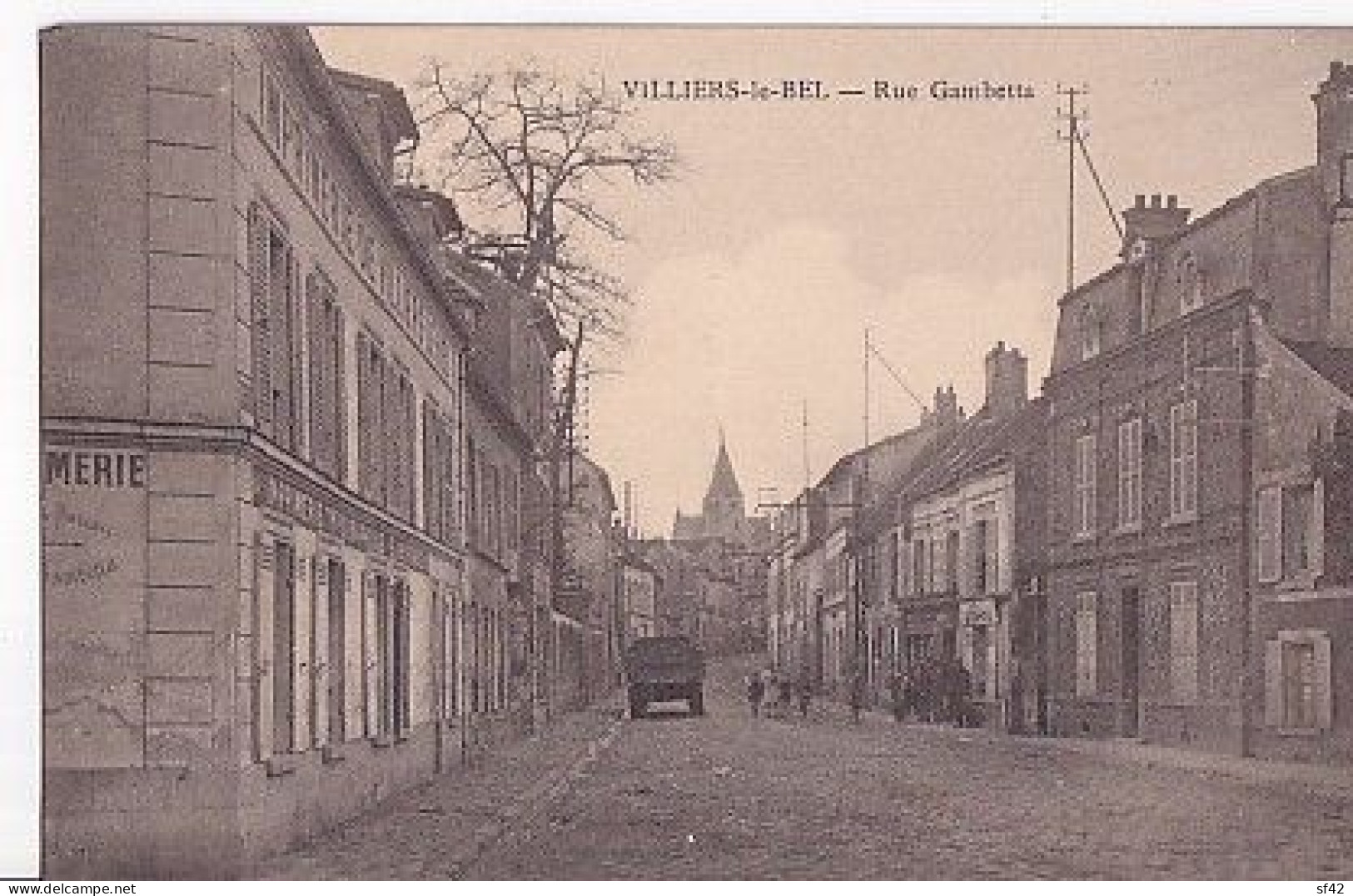 VILLIERS LE BEL                RUE GAMBETTA         IMPRIMERIE - Villiers Le Bel