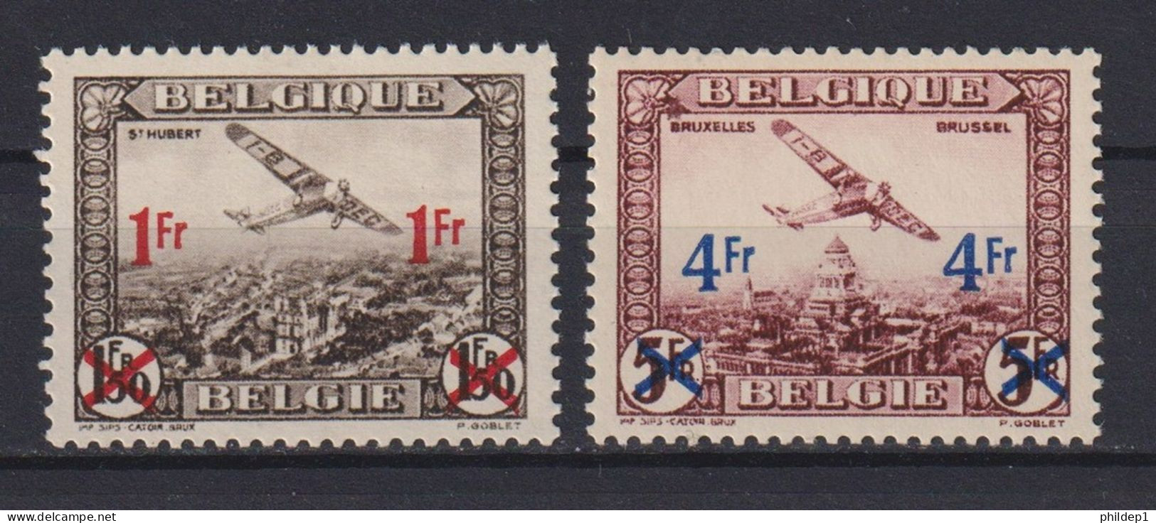 Belgique COB N° PA6/7 **, MNH, Neuf(s). Fraîcheur Postale. TTB !!!! - Neufs