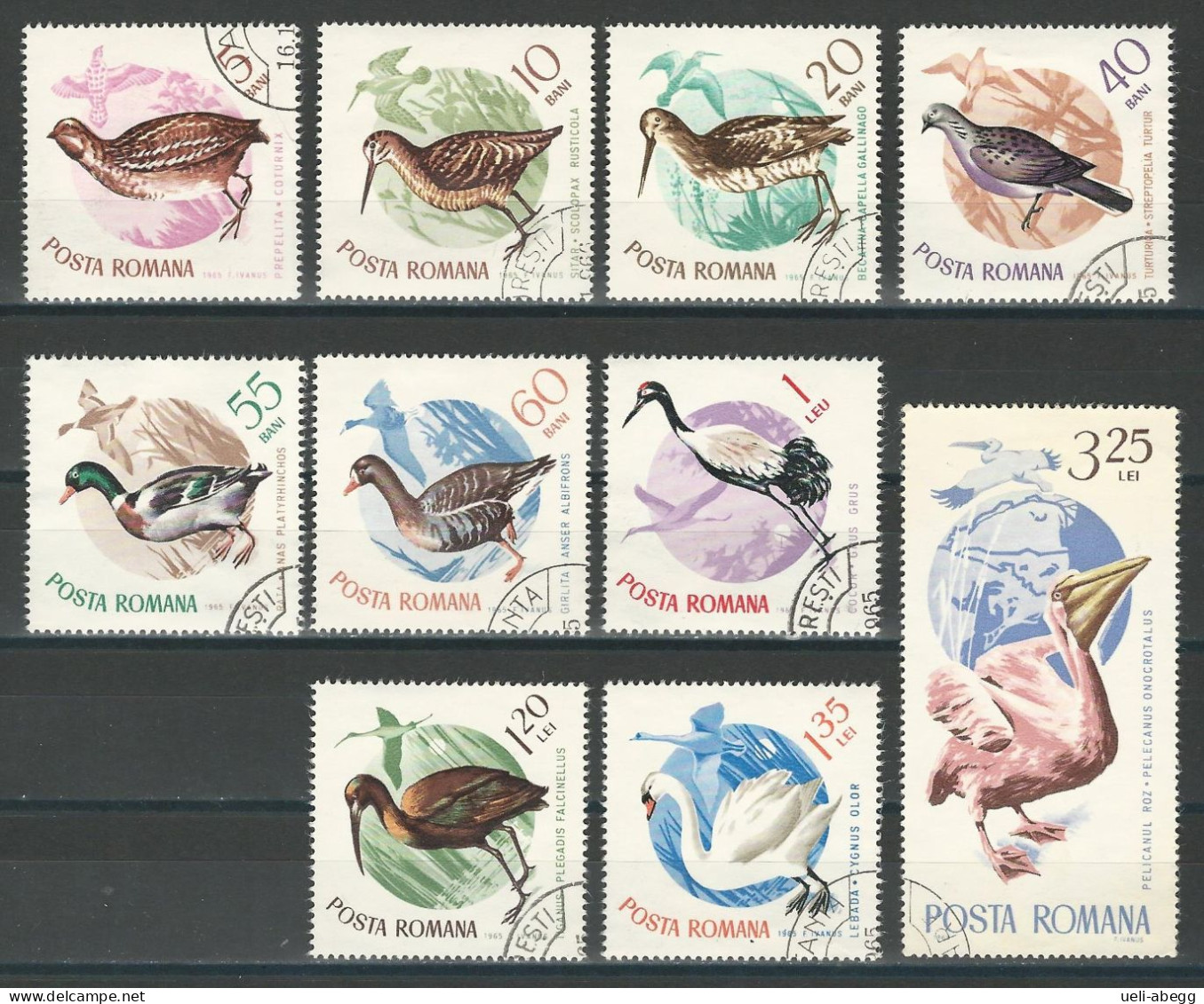 Rumänien Mi 2430-39 O - Used Stamps