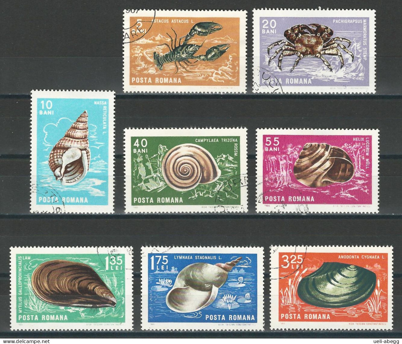 Rumänien Mi 2544-51 O - Used Stamps