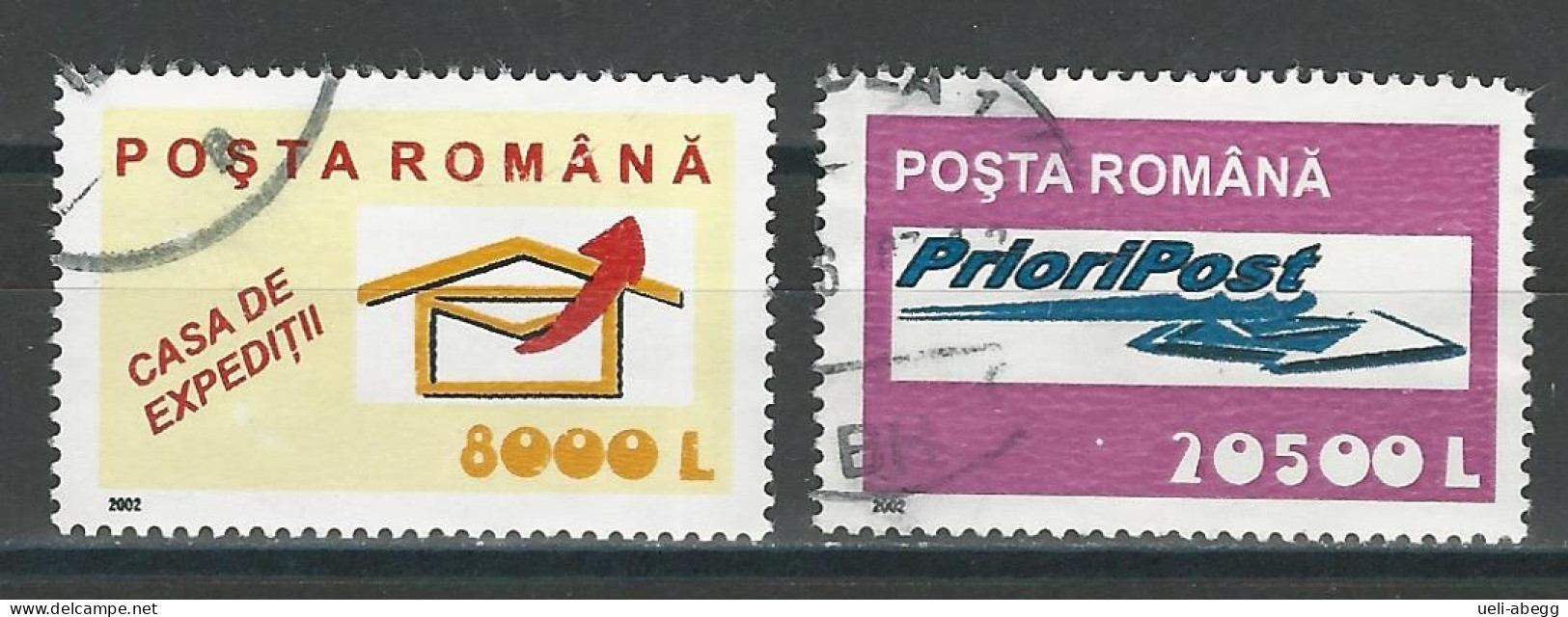 Rumänien Mi 5688, 5690 O - Used Stamps