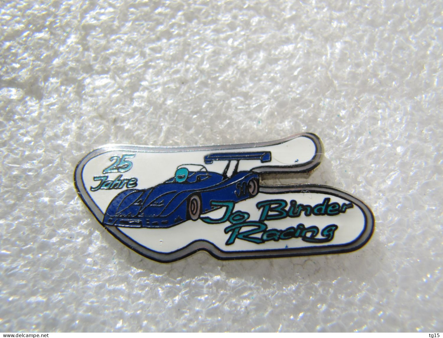 RARE PIN'S    JO  BINDER RACING   25 JAHRE   GROUPE C  BARQUETTE  Email De Synthèse Numéroté 53 - Other & Unclassified