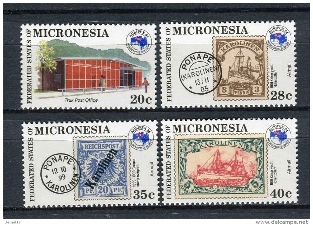 Micronesia 1984. Yvert 21 + A3A-C ** MNH. - Micronesia