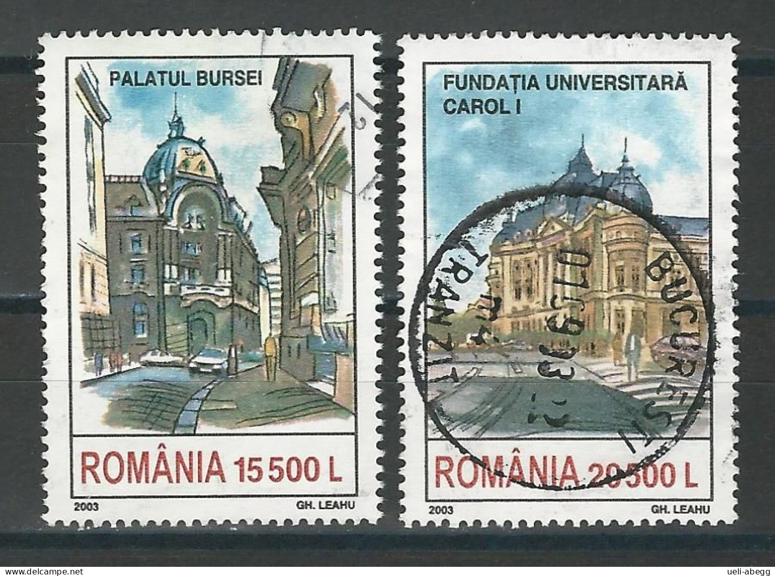 Rumänien Mi 5719, 5720 O - Usado