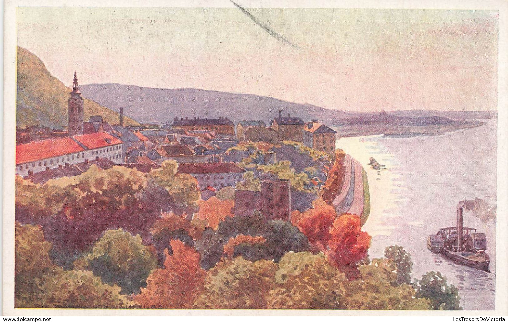 AUTRICHE - Hainburg- Erste K K Priv - Donau - Dampfschiffahrsts Gesllschaft - Bateau - Colorisé - Carte Postale Ancienne - Hainburg