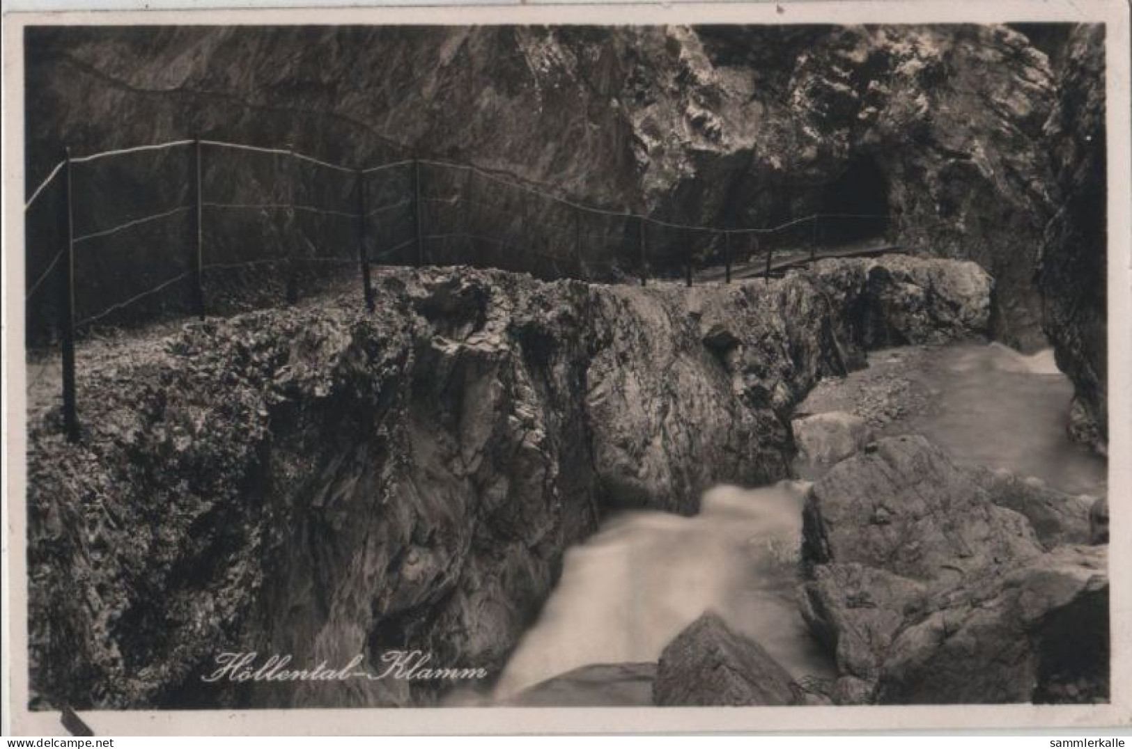 71764 - Höllentalklamm - Felsenkammer Zwischen Tunnel 8 Und 9 - Ca. 1950 - Höllental