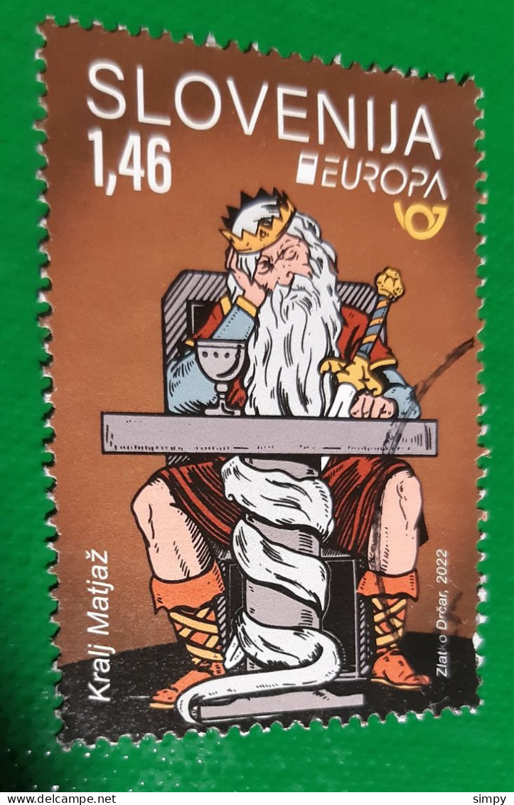 SLOVENIA 2022 Europa Cept  Used Stamp - Slovénie