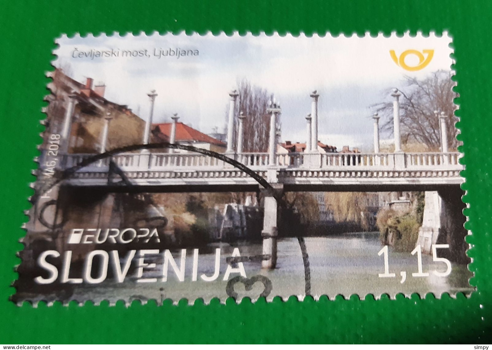 SLOVENIA 2018 Europa Cept  Used Stamp - Eslovenia