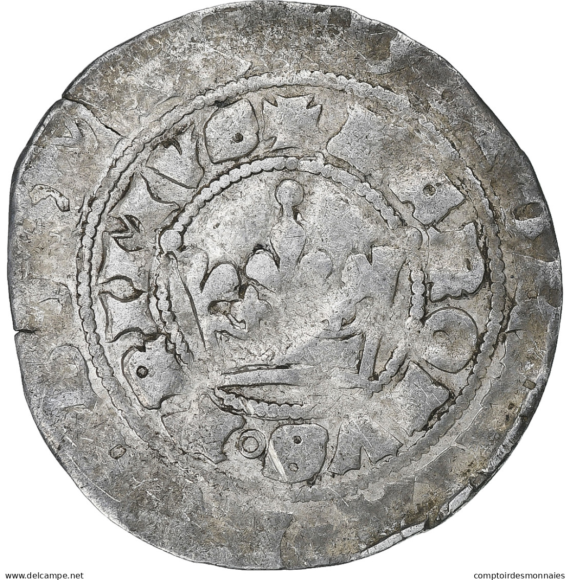 Royaume De Bohême, Karl IV, Gros De Prague, 1346-1378, Prague, Argent, TB+ - Tchéquie