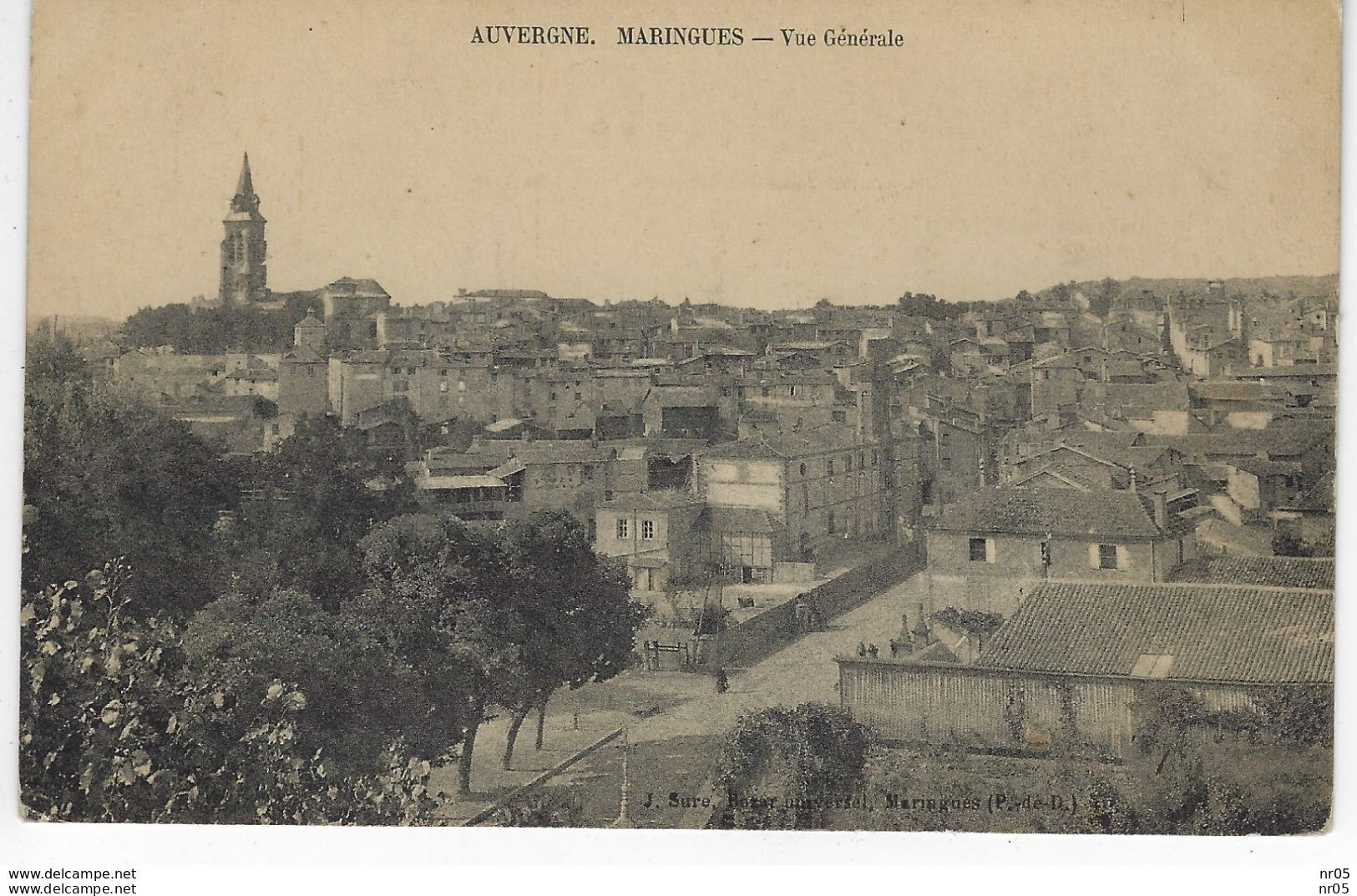 63 - AUVERGNE - MARINGUES - Vue Générale    ( Puy De Dome ) - Maringues