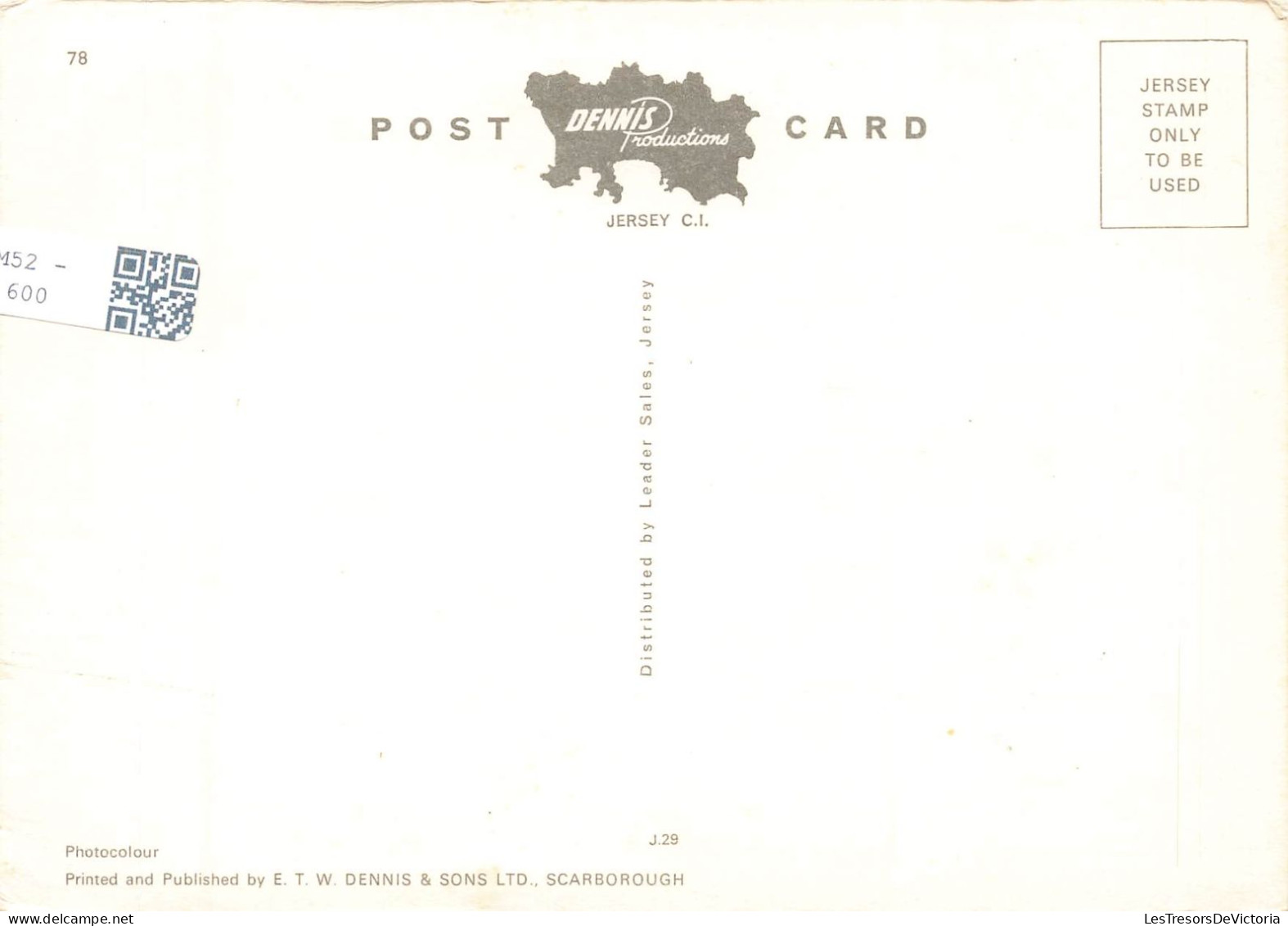 ROYAUME-UNI - Jersey - Howard Davis Park - Carte Postale - Sonstige & Ohne Zuordnung