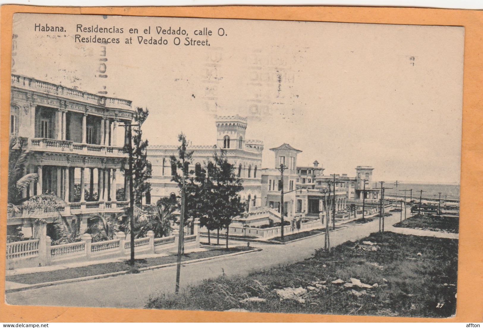 Havana Cuba 1928 Postcard Mailed - Cuba