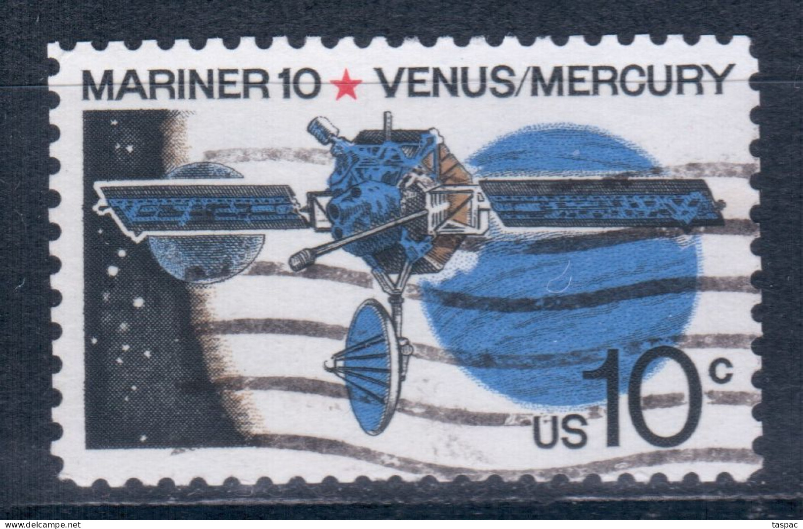 United States 1975 Mi# 1170 Used - Mariner 10 / Space - Estados Unidos