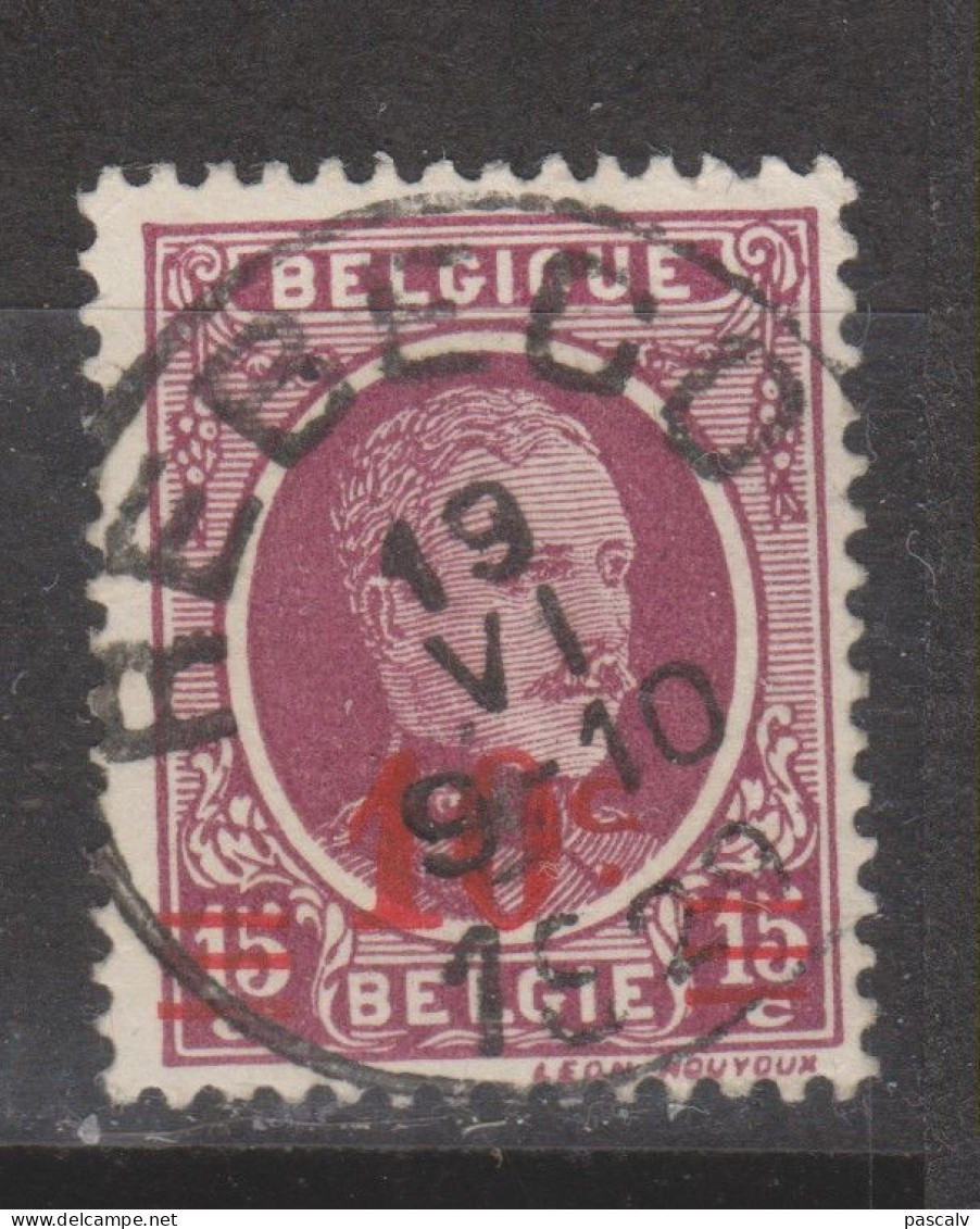 COB 246 Oblitération Centrale REBECQ - 1922-1927 Houyoux