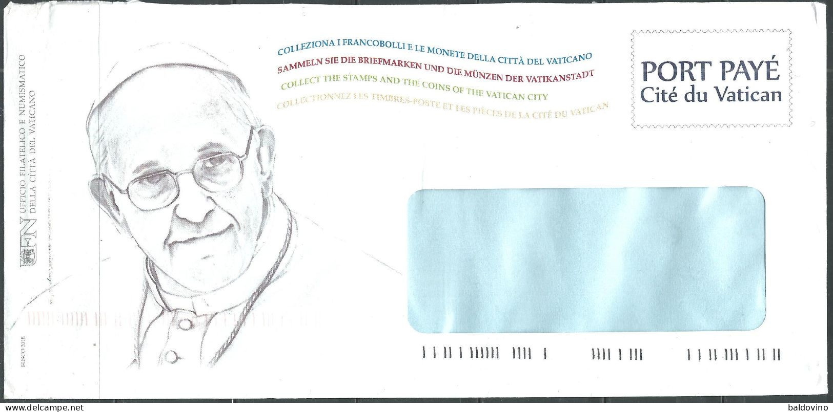 Vaticano 2014/21 8 Buste Filateliche Viaggiate - Enteros Postales