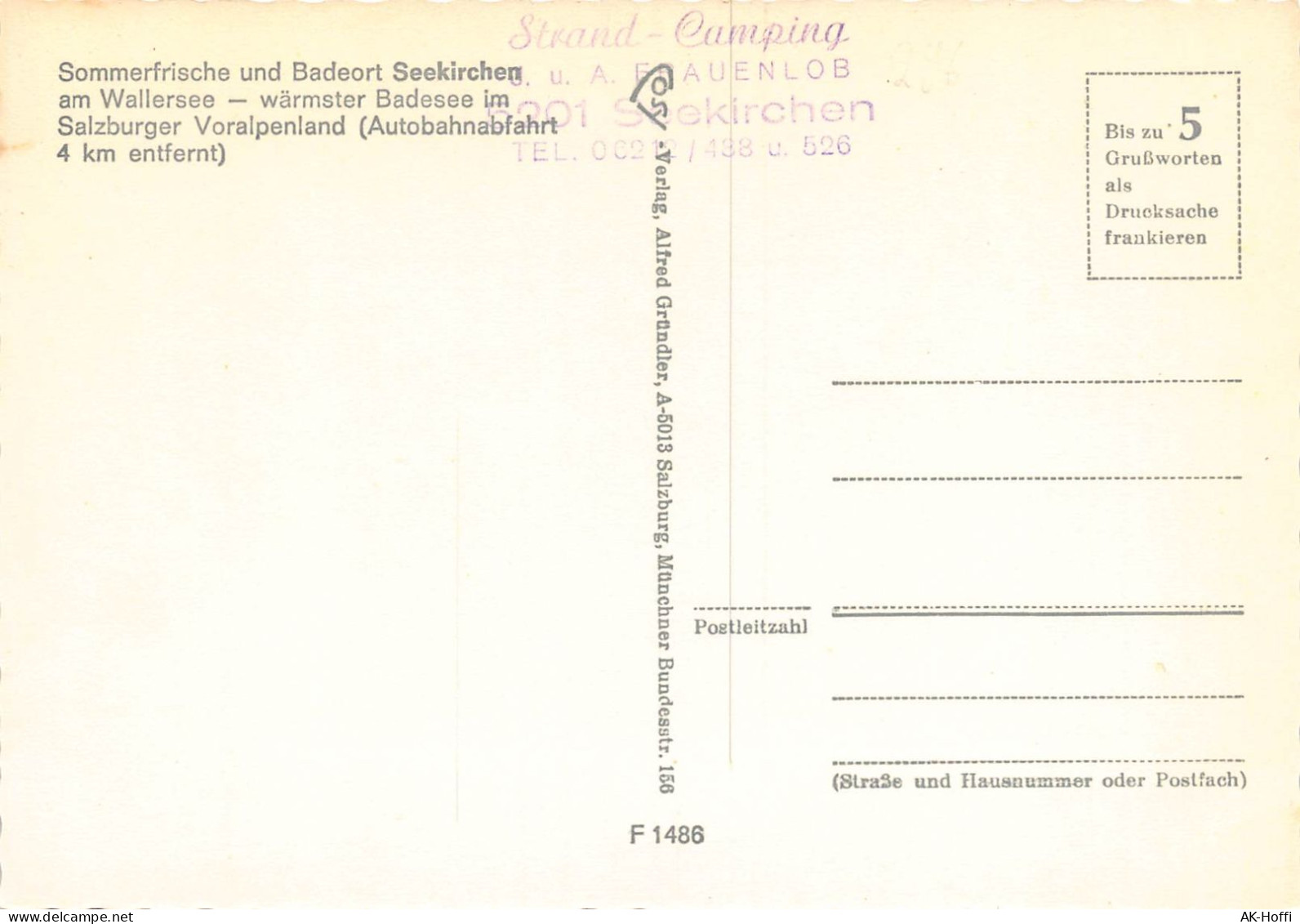 Seekirchen Am Wallersee - Straßenpartie - Seekirchen Am Wallersee