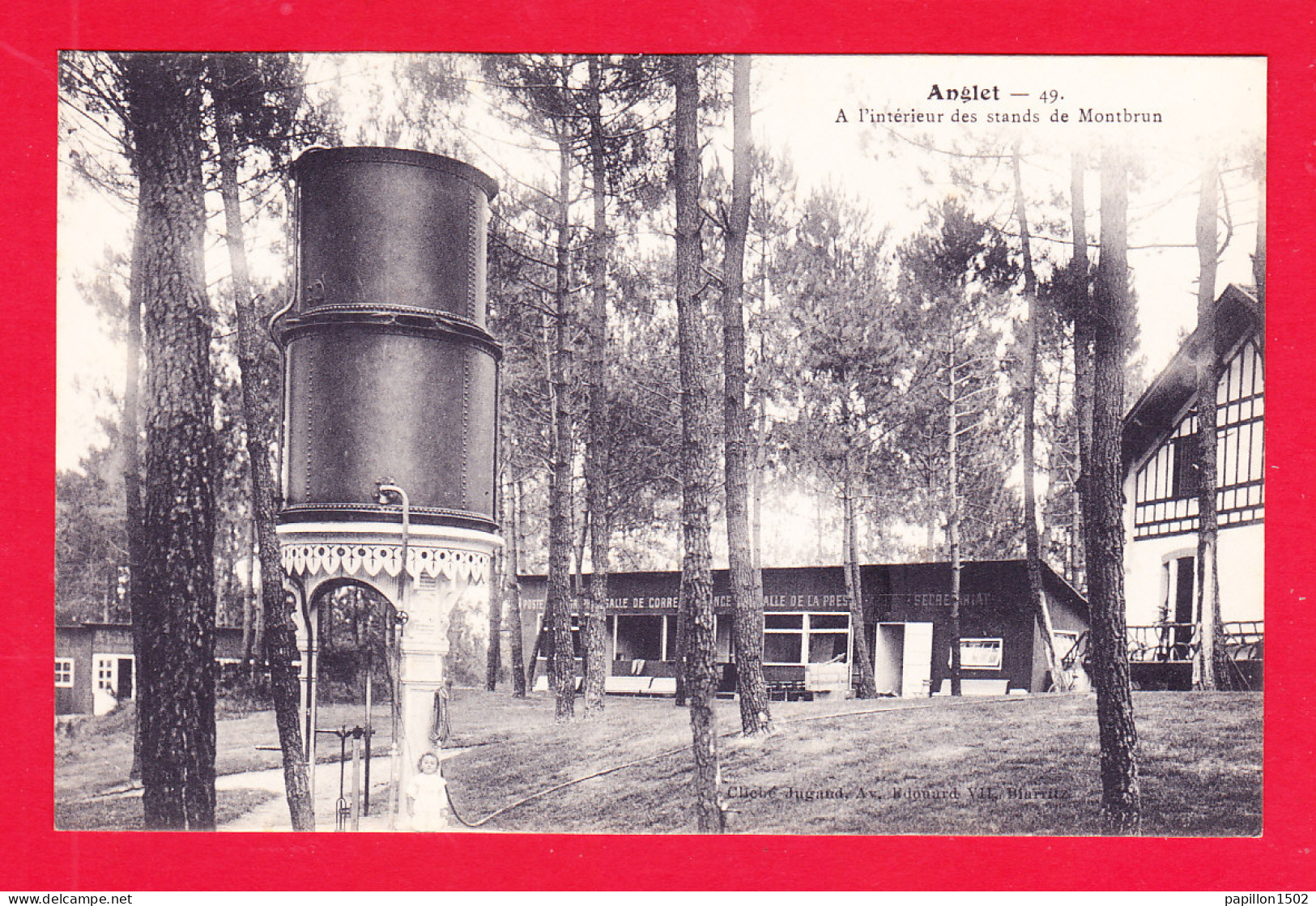 F-64-Anglet-110PA1 à L'intérieur Des Stands De Montbrun, Cpa BE - Anglet