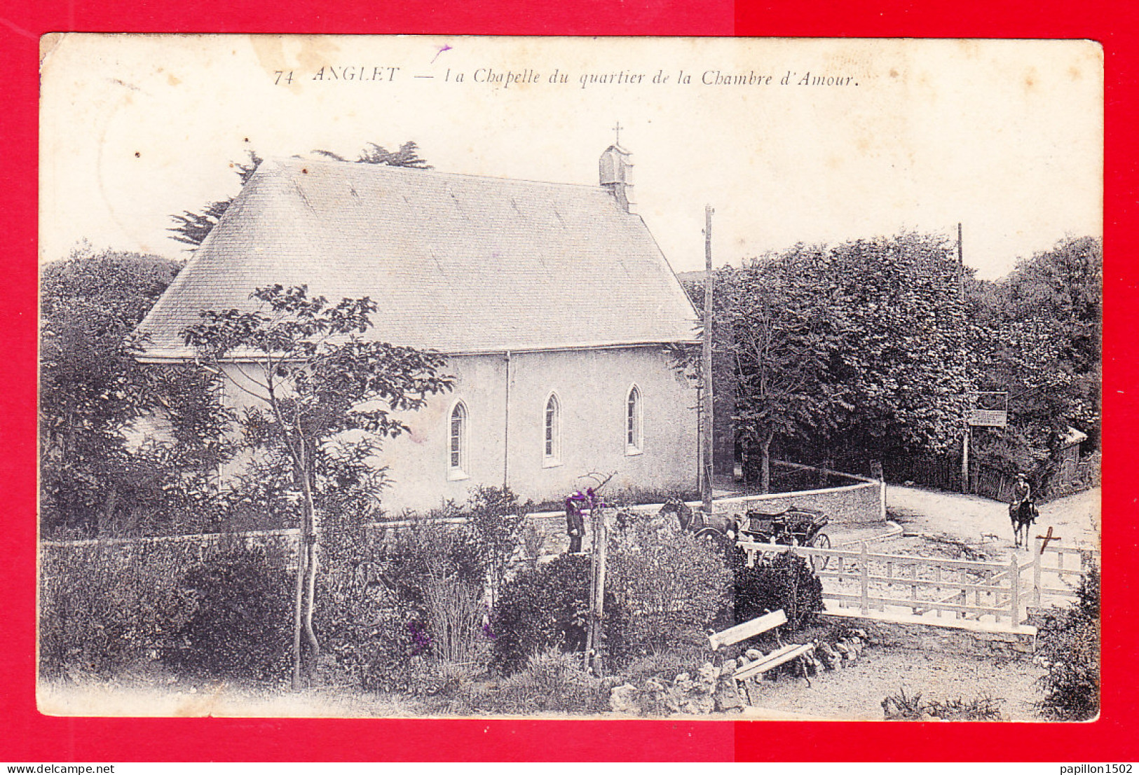 F-64-Anglet-336PA1  La Chapelle Du Quartier De La Chambre D'Amour, Cpa  - Anglet