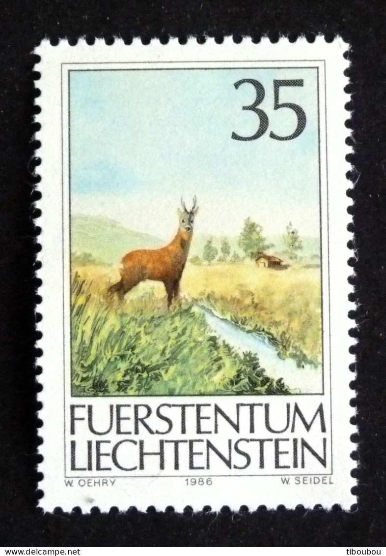 LIECHTENSTEIN YT 848 ** MNH - CHEVREUIL ROE DEER - Ongebruikt