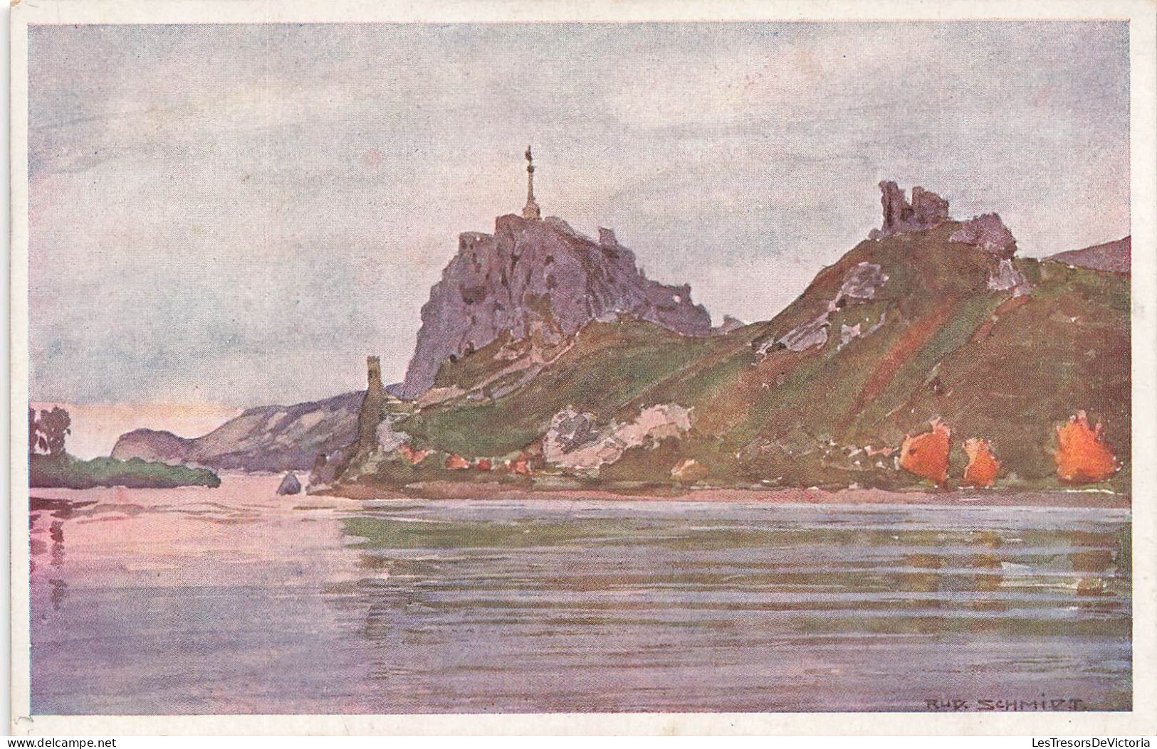 HONGRIE - Dévény - Orszachaz - Erste K K Priv - Donau Dampfschiffahrts Gesellschaft - Colorisé - Carte Postale Ancienne - Hungary