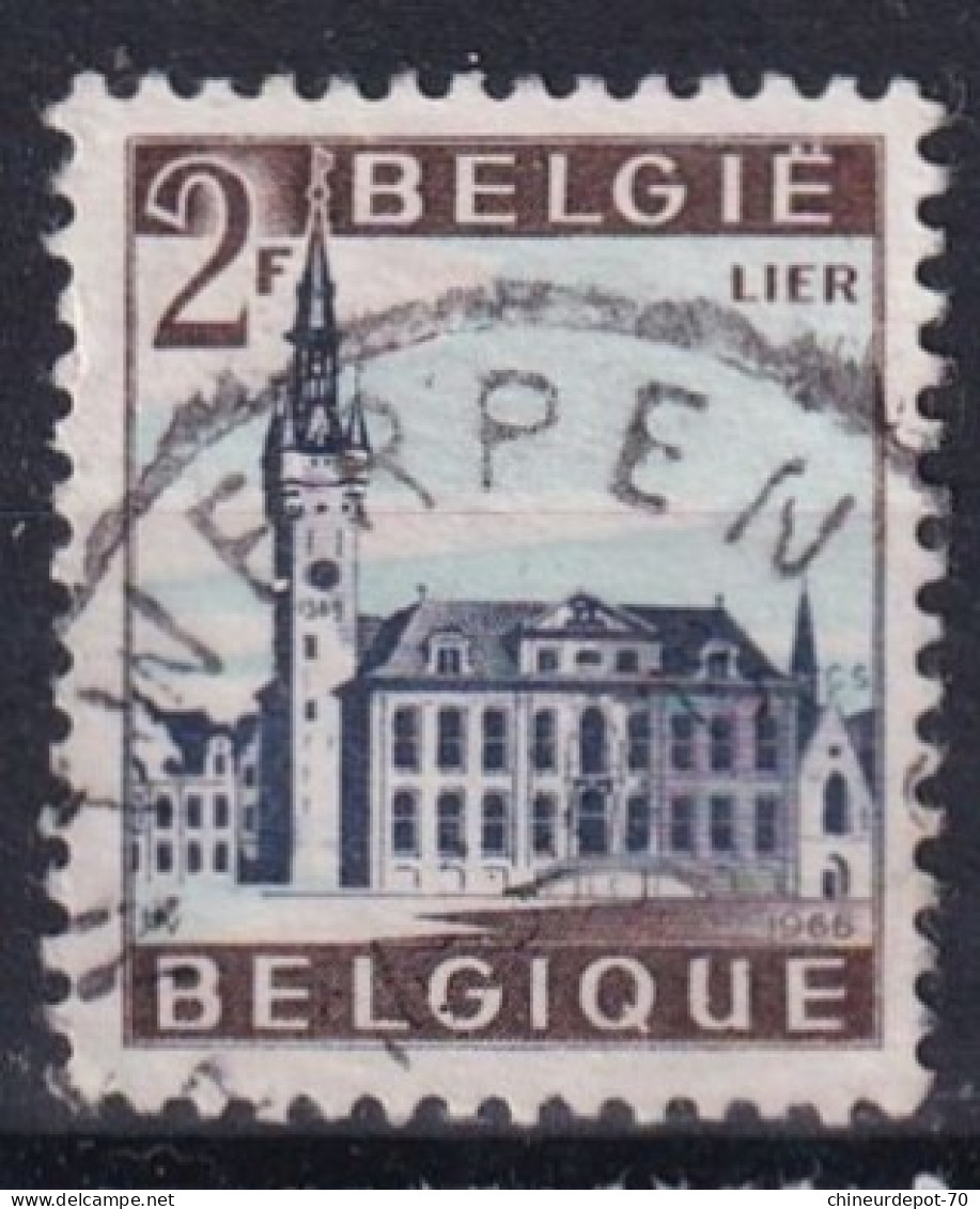 LIER ANTWERPEN DE PANNE  VIRTON KOKSIJDE VEURNE OOSTENDE OFFAGNE TOURNAI BLANKENBERGE - Used Stamps