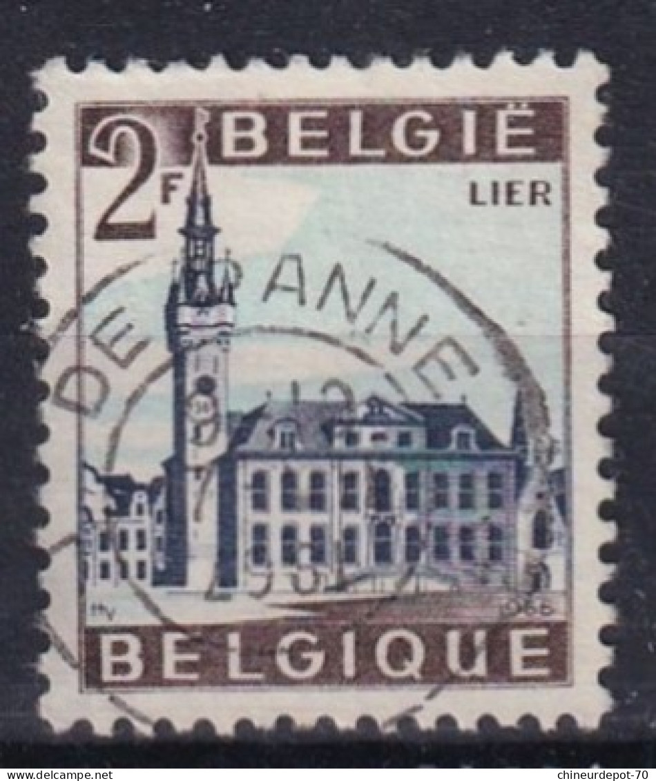 LIER ANTWERPEN DE PANNE  VIRTON KOKSIJDE VEURNE OOSTENDE OFFAGNE TOURNAI BLANKENBERGE - Used Stamps