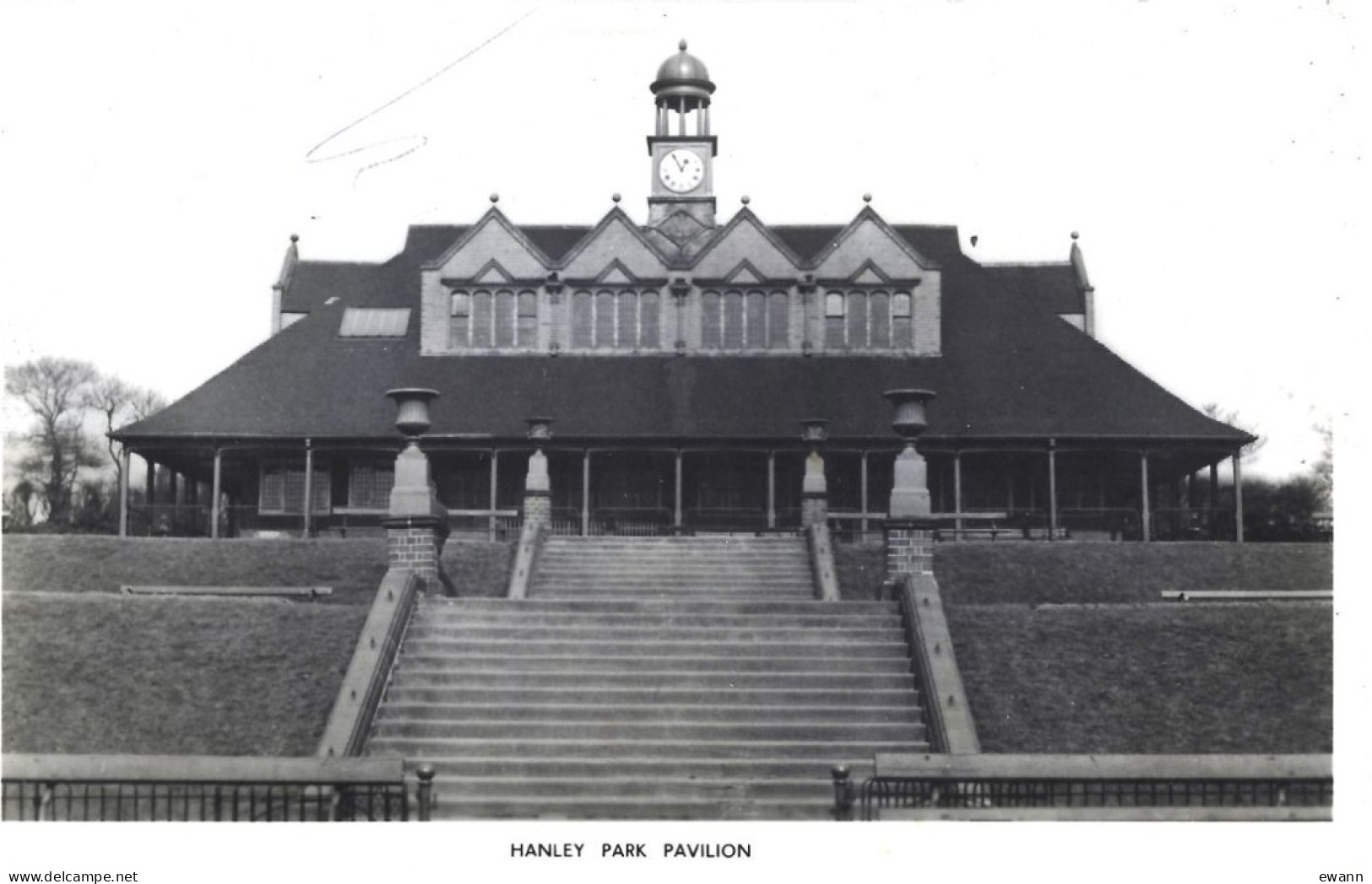 Angleterre - CPA - Hanley Park Pavilion - Stoke-on-Trent - Stoke-on-Trent