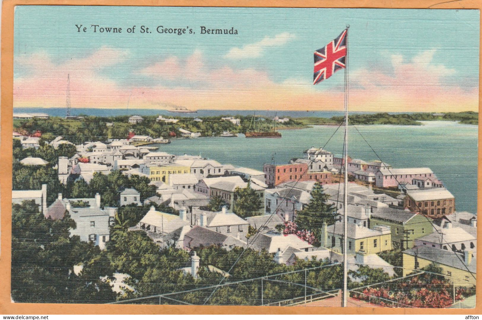 Bermuda 1951 Postcard Mailed - Bermudes