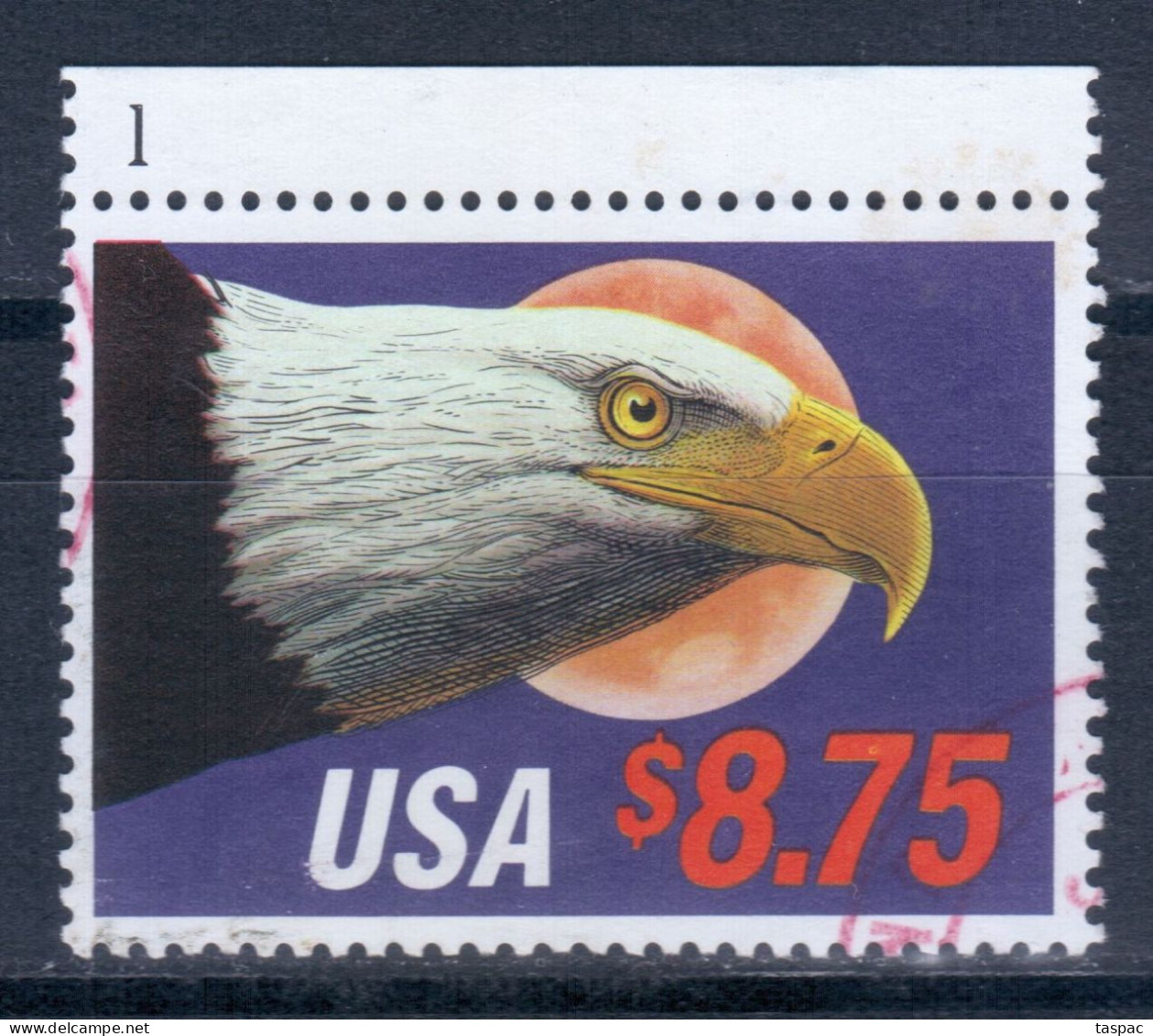 United States 1988 Mi# 2014 Used - Eagle In Flight / Moon / Space - United States