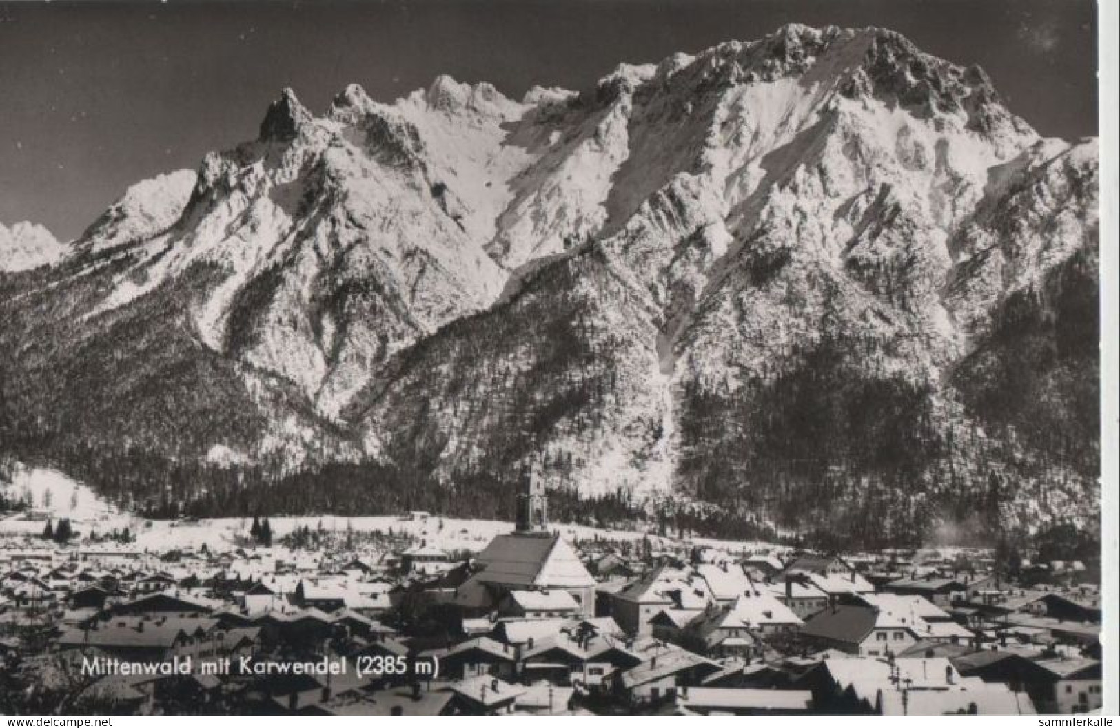 68780 - Mittenwald - Mit Karwendel - 1962 - Mittenwald