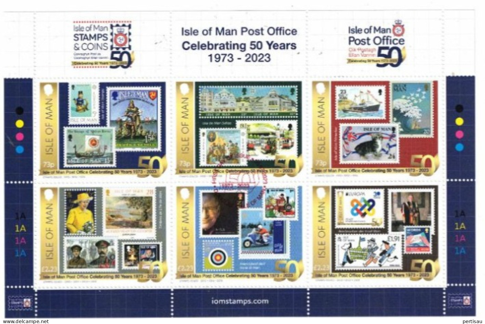 50 Jaar Postoffice 2023 - Isle Of Man