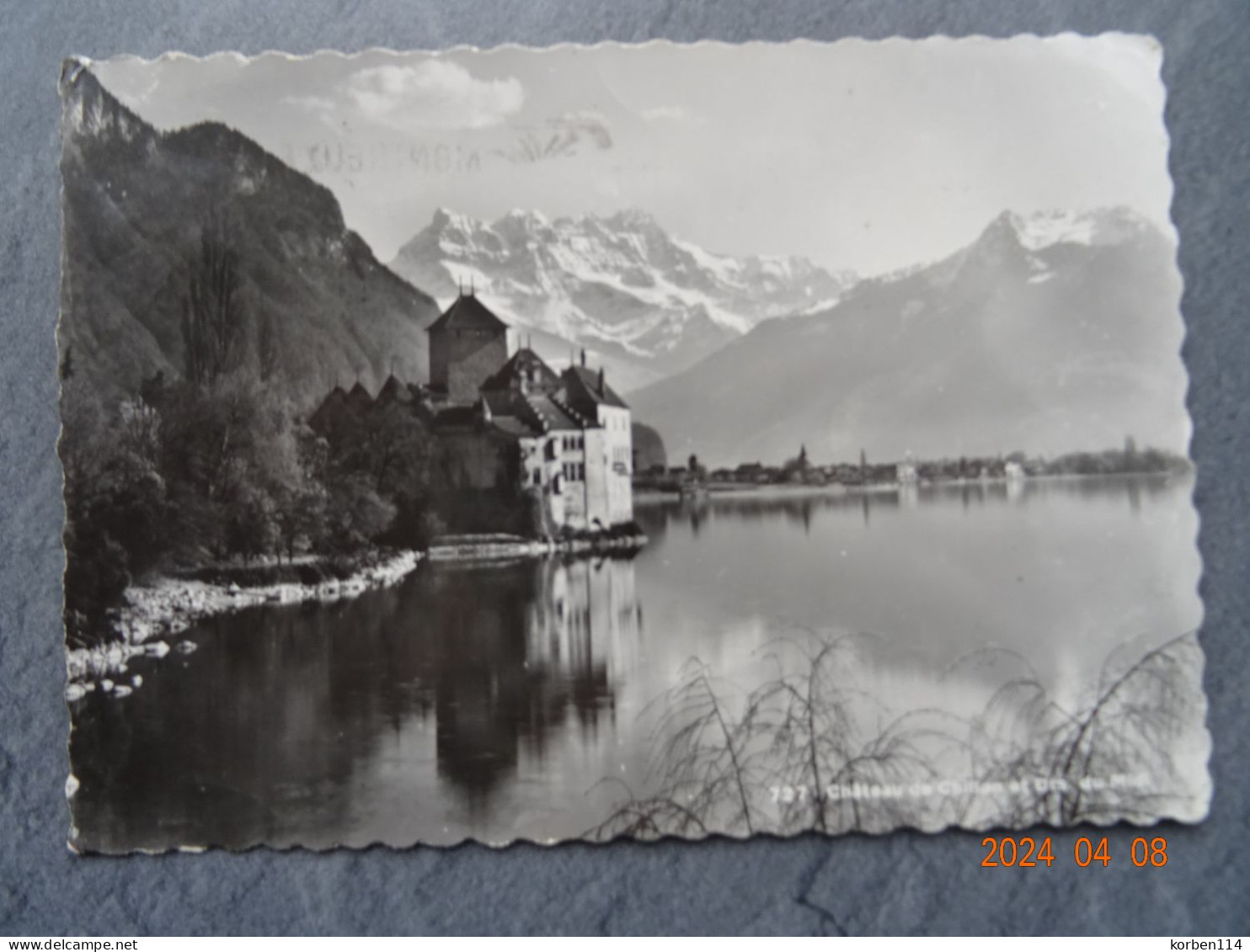 CHATEAU DE CHILLON ET DENTS DU MIDI - Veytaux