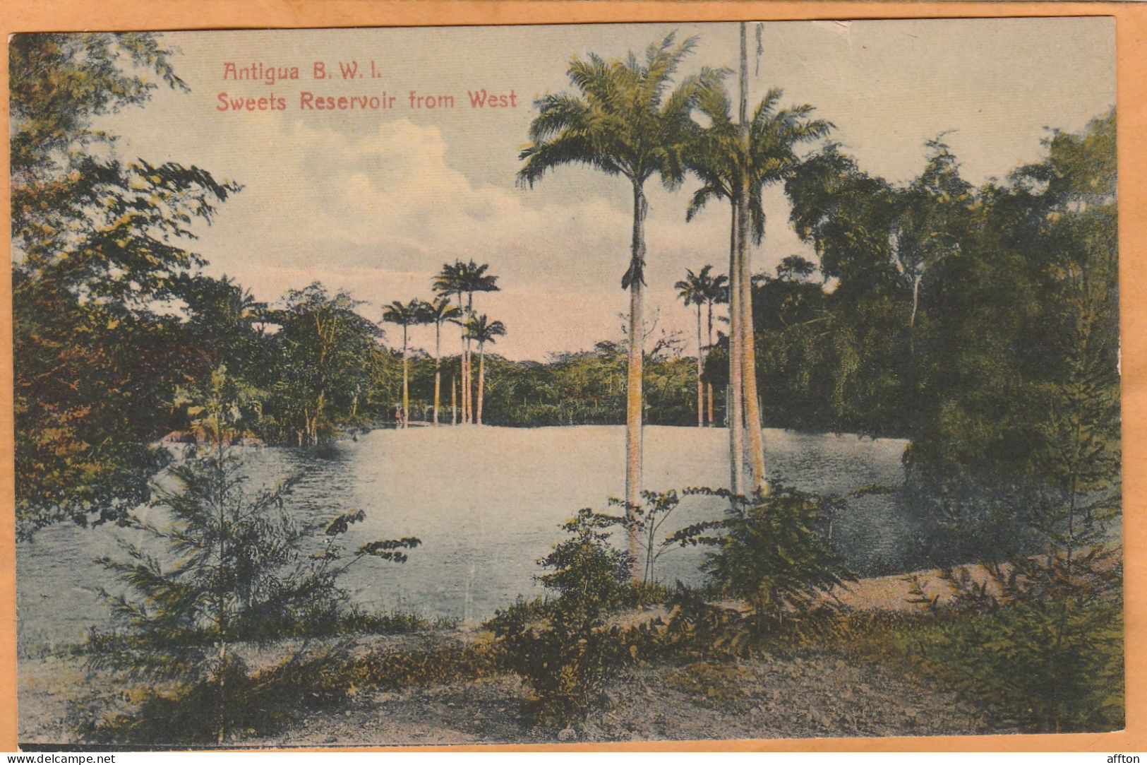 Antigua BWI 1906 Postcard - Antigua Und Barbuda