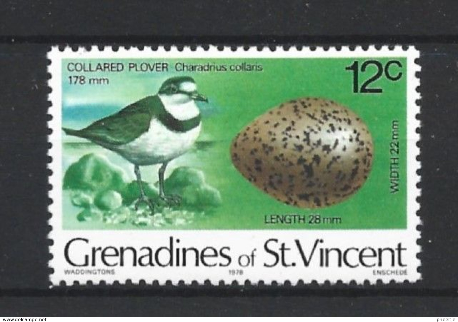 St Vincent Grenadines 1978 Bird & Egg  Y.T. 130 ** - St.-Vincent En De Grenadines