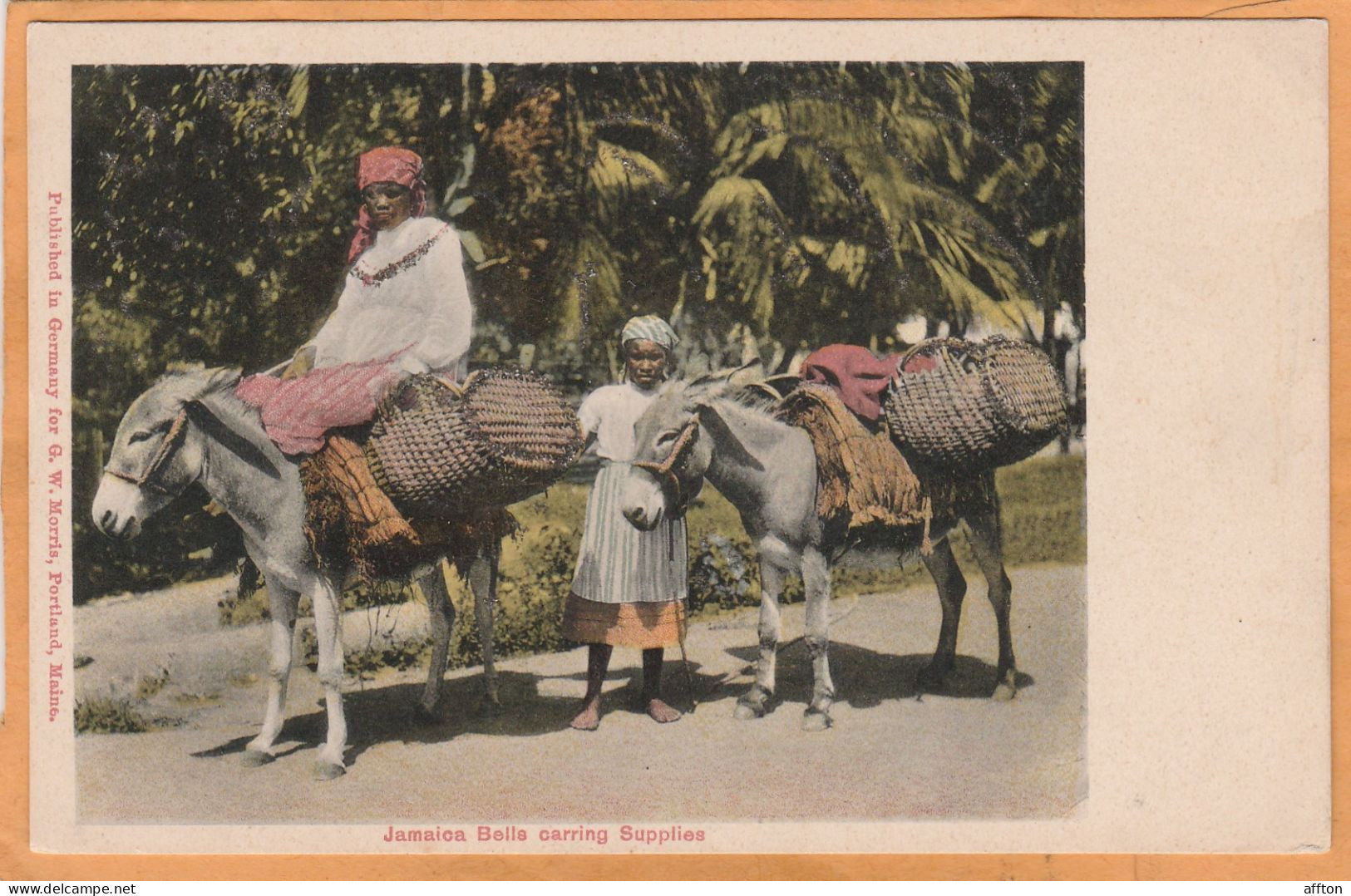 Jamaica BWI 1905 Postcard - Jamaica