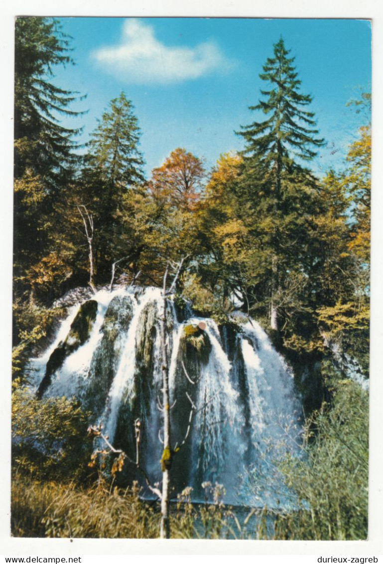 Plitvička Jezera Old Postcard Posted 1970  PT240401 - Croatia