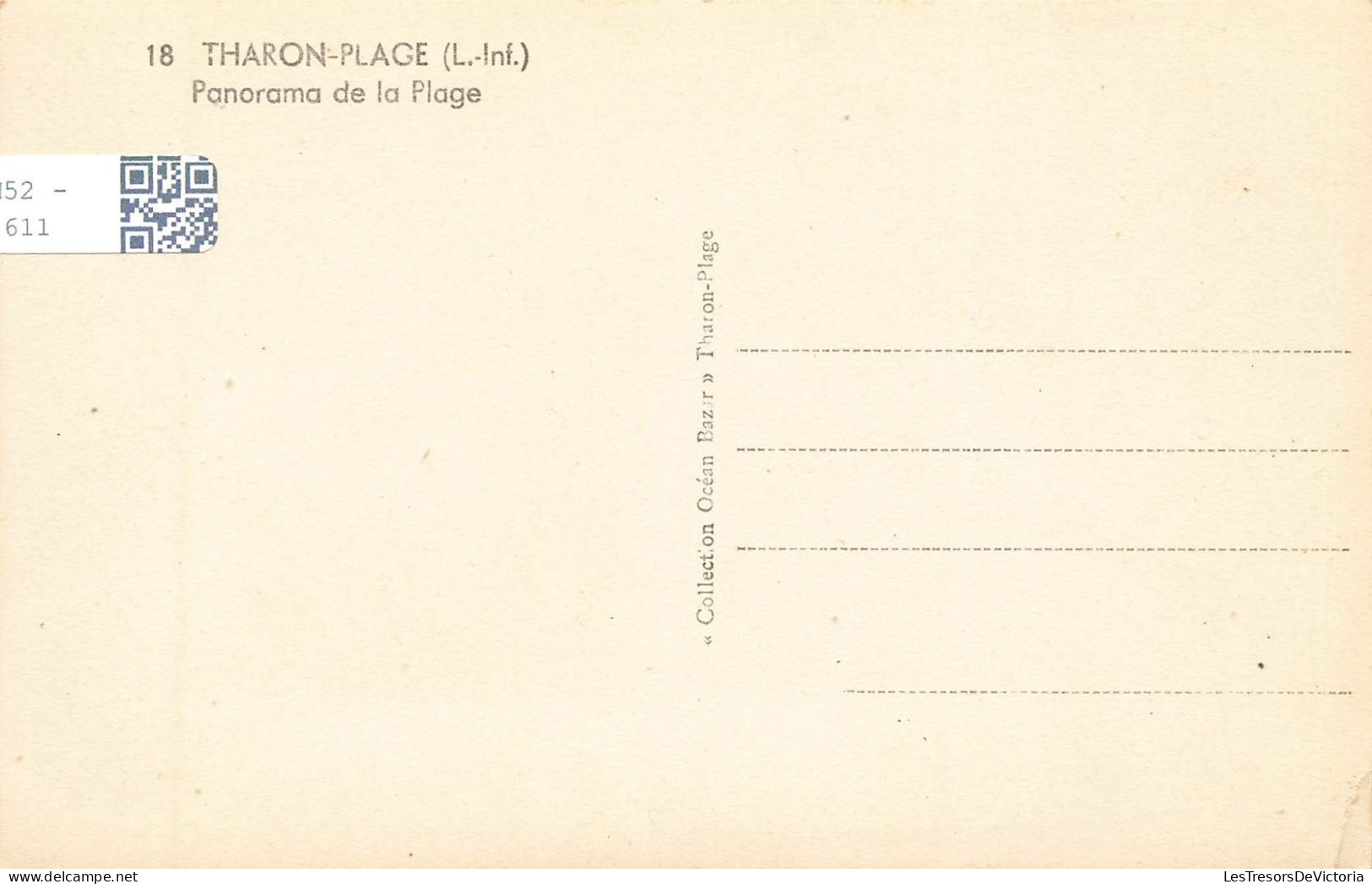 FRANCE - Tharon Plage - Panorama De La Plage - Carte Postale - Tharon-Plage