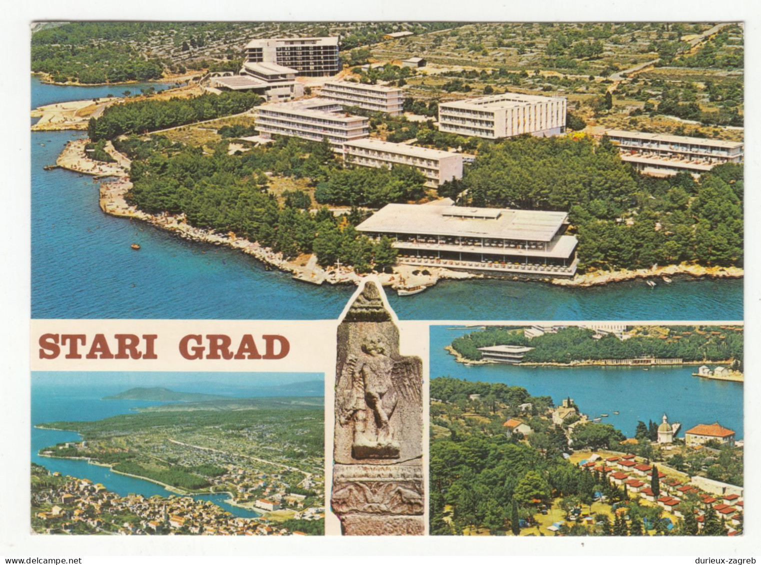 Stari Grad Na Hvaru Old Postcard Posted 1977  PT240401 - Croatia