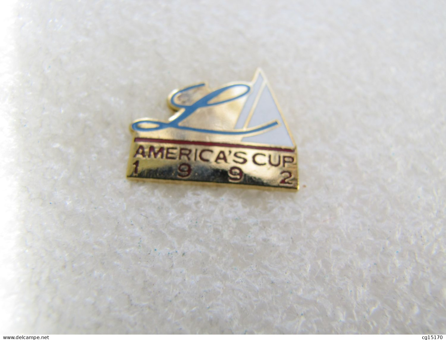 PIN'S   AMERICA'S  CUP  1992     Email Grand Feu - Barcos