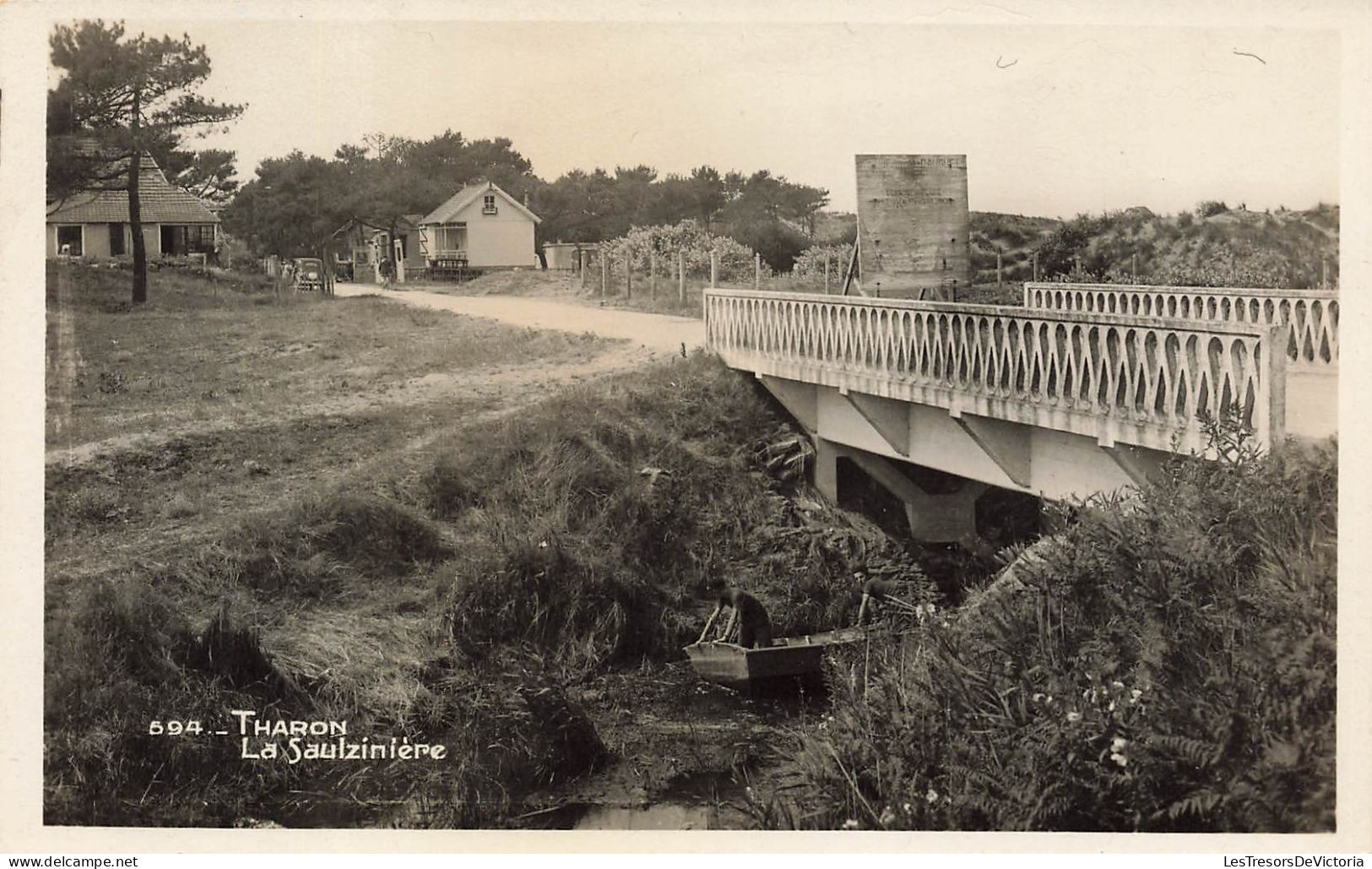 FRANCE - Tharon - La Saulzinière - Pont - Carte Postale - Tharon-Plage