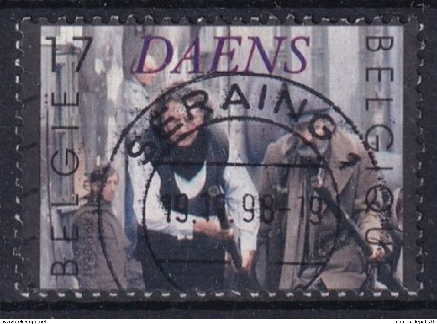 DAENS EUPEN HERVE VERVIERS SERAING BRUXELLES LIBRAMONT CHARLEROI - Used Stamps