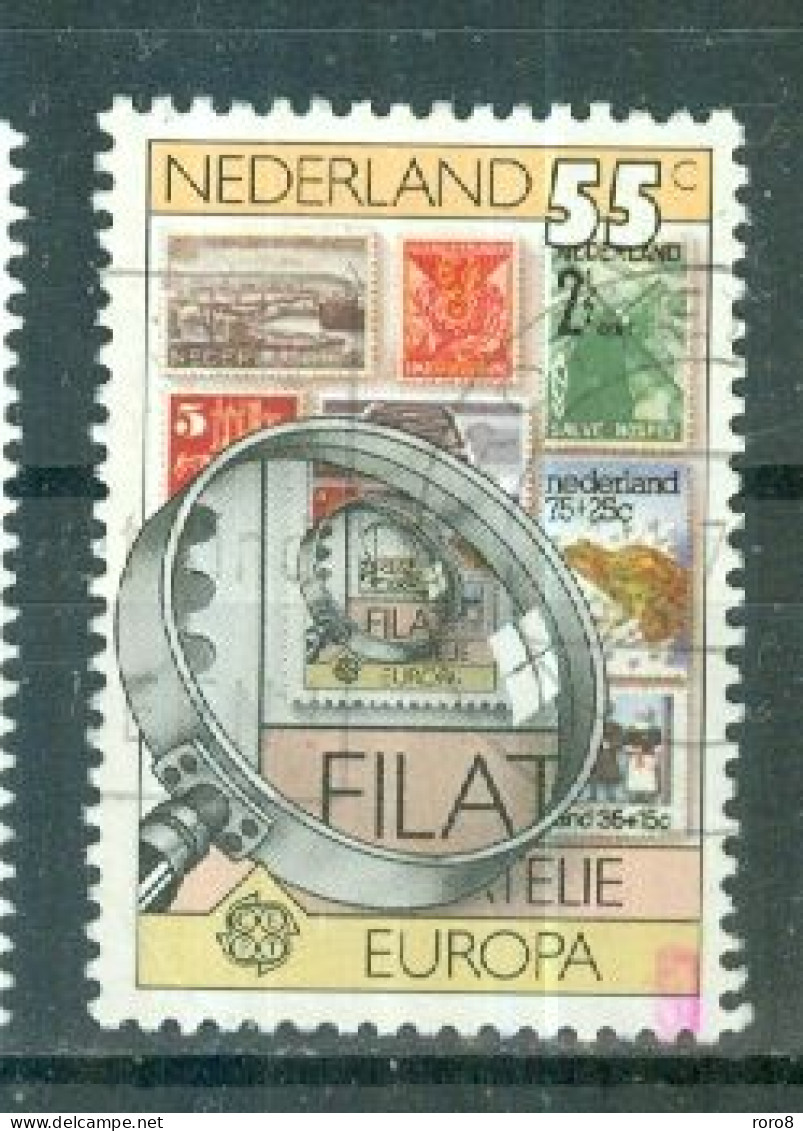 PAYS-BAS - N°1111 Oblitéré - Europa. La Philatélie. - 1979