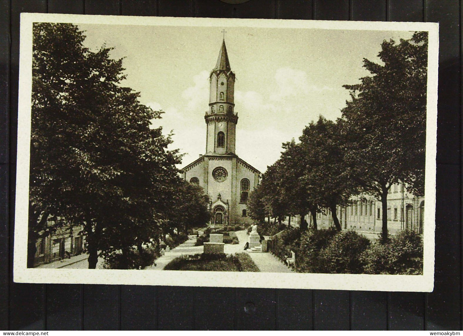 DR:  Ansichtskarte Von Markneukirchen I. V., Markt M. Kirche - Nicht Gelaufen, Um 1928 - Markneukirchen