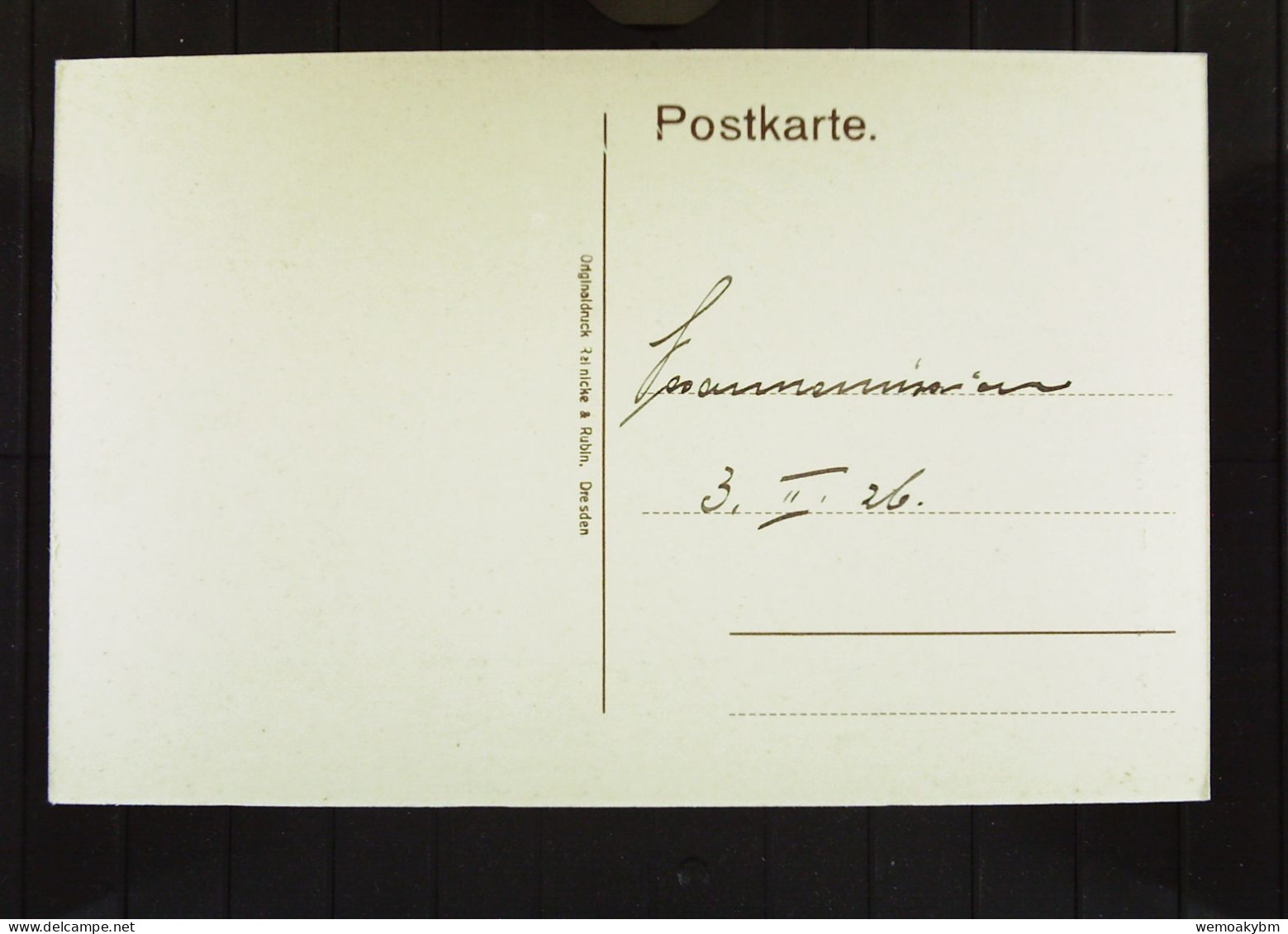 DR:  Ansichtskarte Von Zöblitz I. Erzgeb., Kirche - Nicht Gelaufen, Um 1926 - Zoeblitz