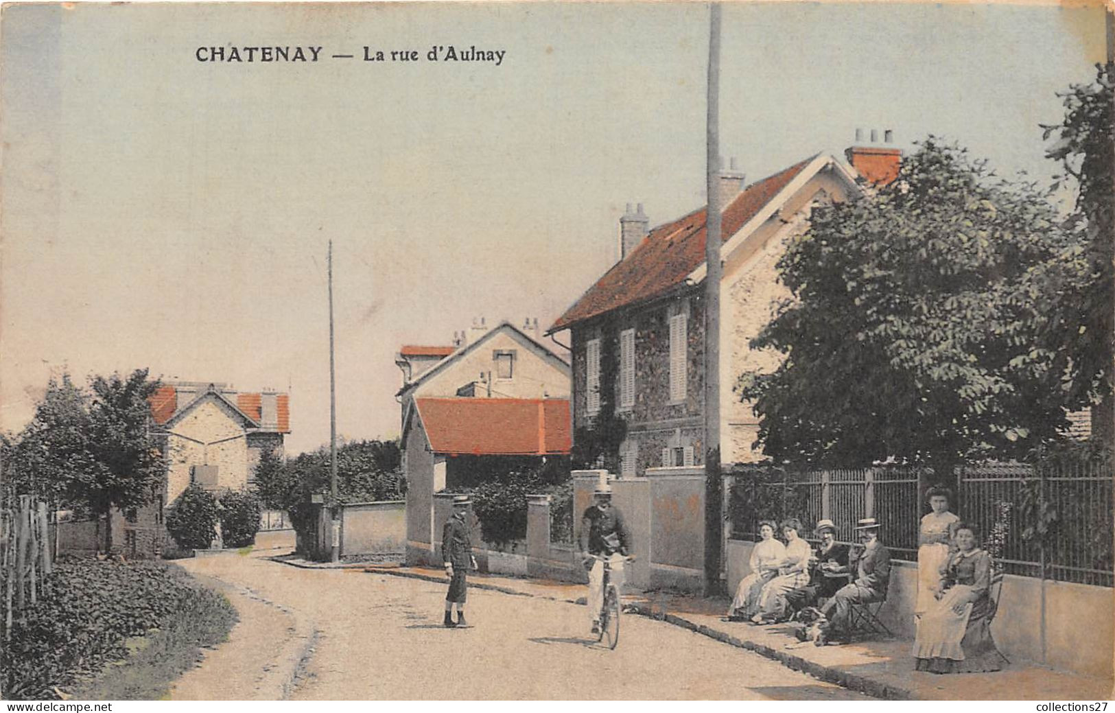 92-CHATENAY- LA RUE D'AULNAY - Chatenay Malabry